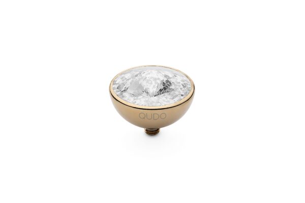 Top Bottone 13mm - Gold / Silver Patina