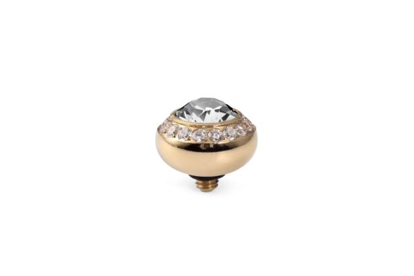 Top Tondo Deluxe 10mm - Gold / Crystal