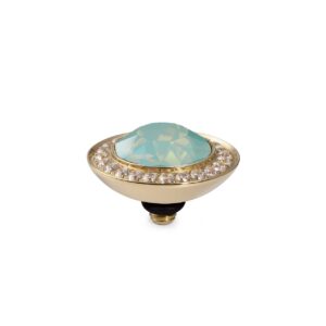 Top Tondo Deluxe 13mm - Gold / Pacific Opal