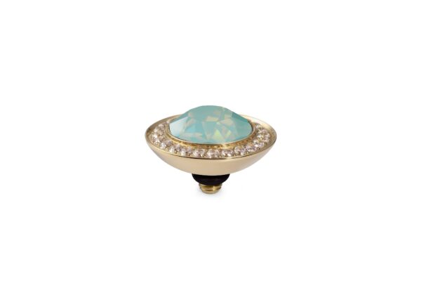 Top Tondo Deluxe 13mm - Gold / Pacific Opal