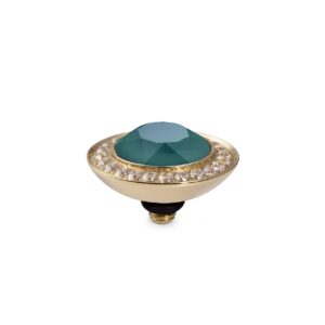 Top Tondo Deluxe 13mm - Gold / Royal Green