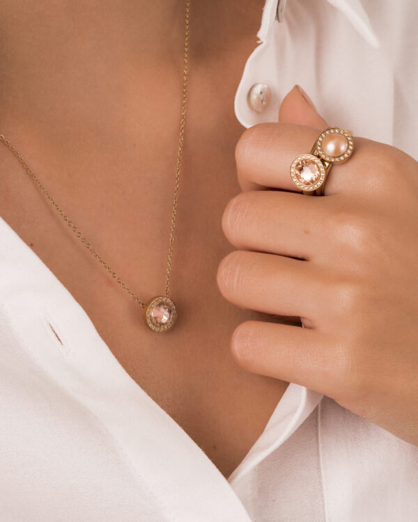 Ketting -Sezze Gold 40cm - Afbeelding 2
