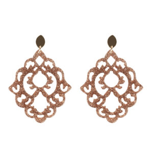 Oslo Ornaments - Brown Glitter